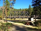 Images of the KVR route from Kelowna to Midway.
