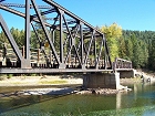 Images of the KVR route from Kelowna to Midway.