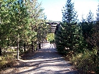 Images of the KVR route from Kelowna to Midway.